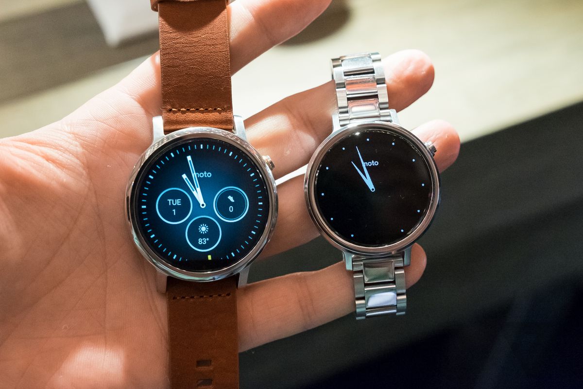 Maladroit Groen eten Second gen Moto 360 Unveiled: 46mm and 42mm, Multiple Straps | Watchaware