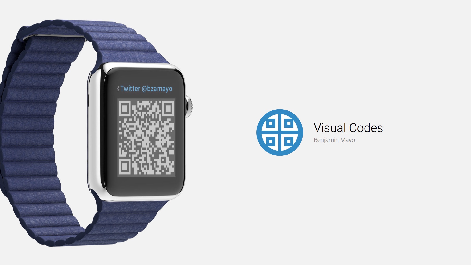 photo of Visual Codes Puts Your QR Codes on Apple Watch image