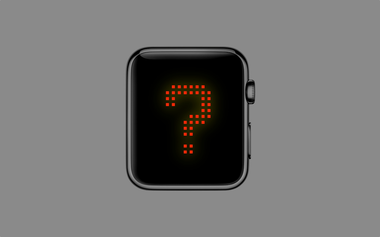There Is No Killer Apple Watch Feature