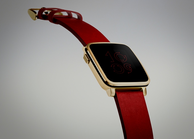 Pebble Time Steel Takes A Shine To Apple Watch Edition