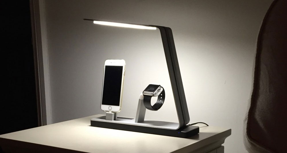 Check Out This Beautiful Apple Watch and iPhone Docking Station