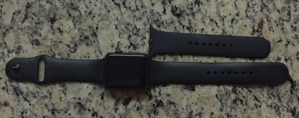 Sport Band Sizes Feature Offset Holes