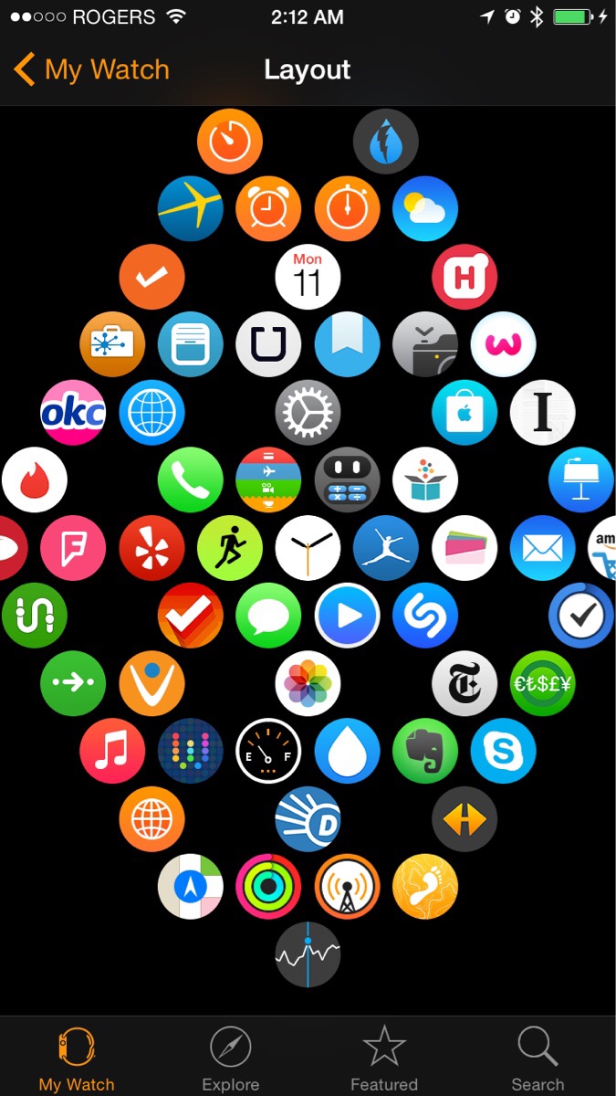 The Scientifically Best Way To Layout Your Apps on Apple Watch