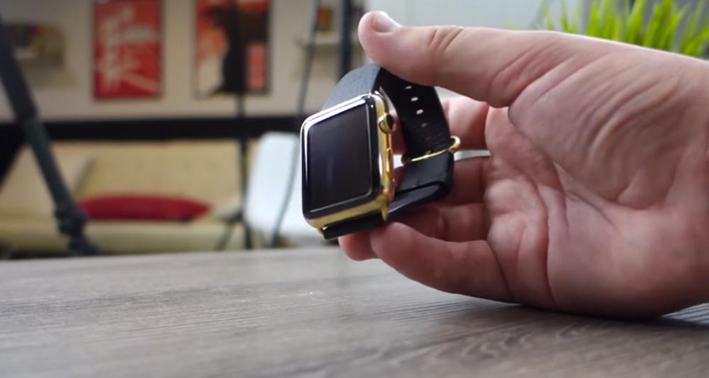 Hands-On With A Gold Plated Apple Watch