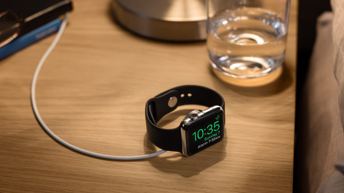 This Apple Watch Stand Will Work With Apple's New 'Night Mode'