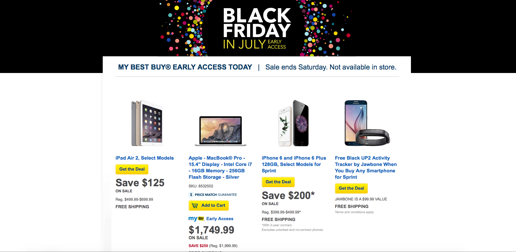 Best Buy Offering $100 off Apple Watch on Black Friday