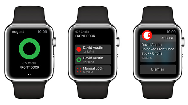 Apple Watch Now Works with the August Smart Lock