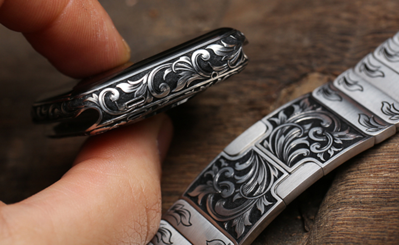 Check Out This Crazy Custom Engraved Apple Watch