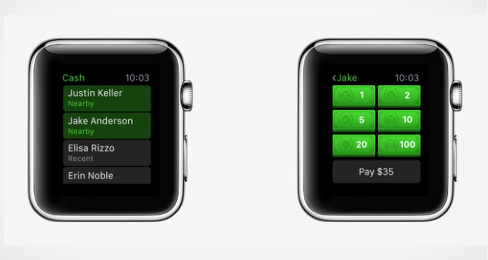 Square Cash Launches Apple Watch App
