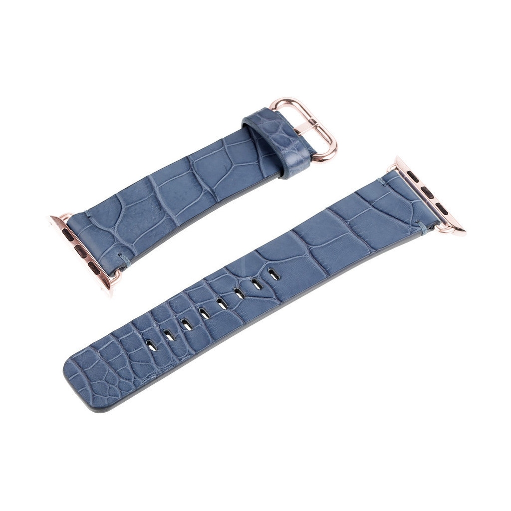 Bianca Mosca Unveils Alligator Bands for Apple Watch