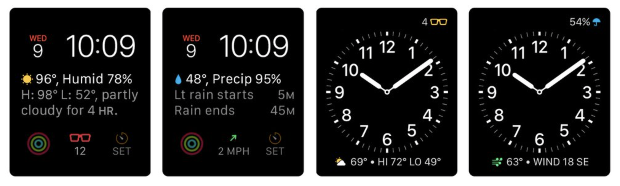 CARROT Weather Adds Cusomizable Apple Watch Complications