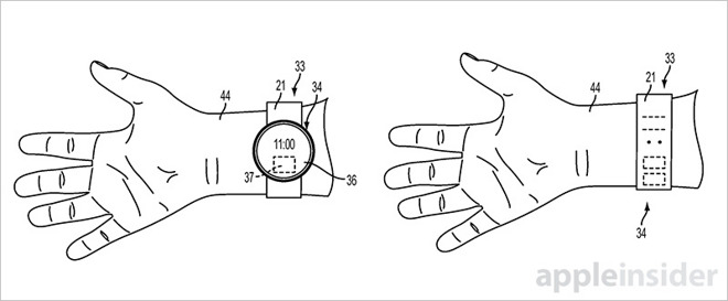 Apple Patents Woven Fabric Display For Bands, Tethers, Etc.