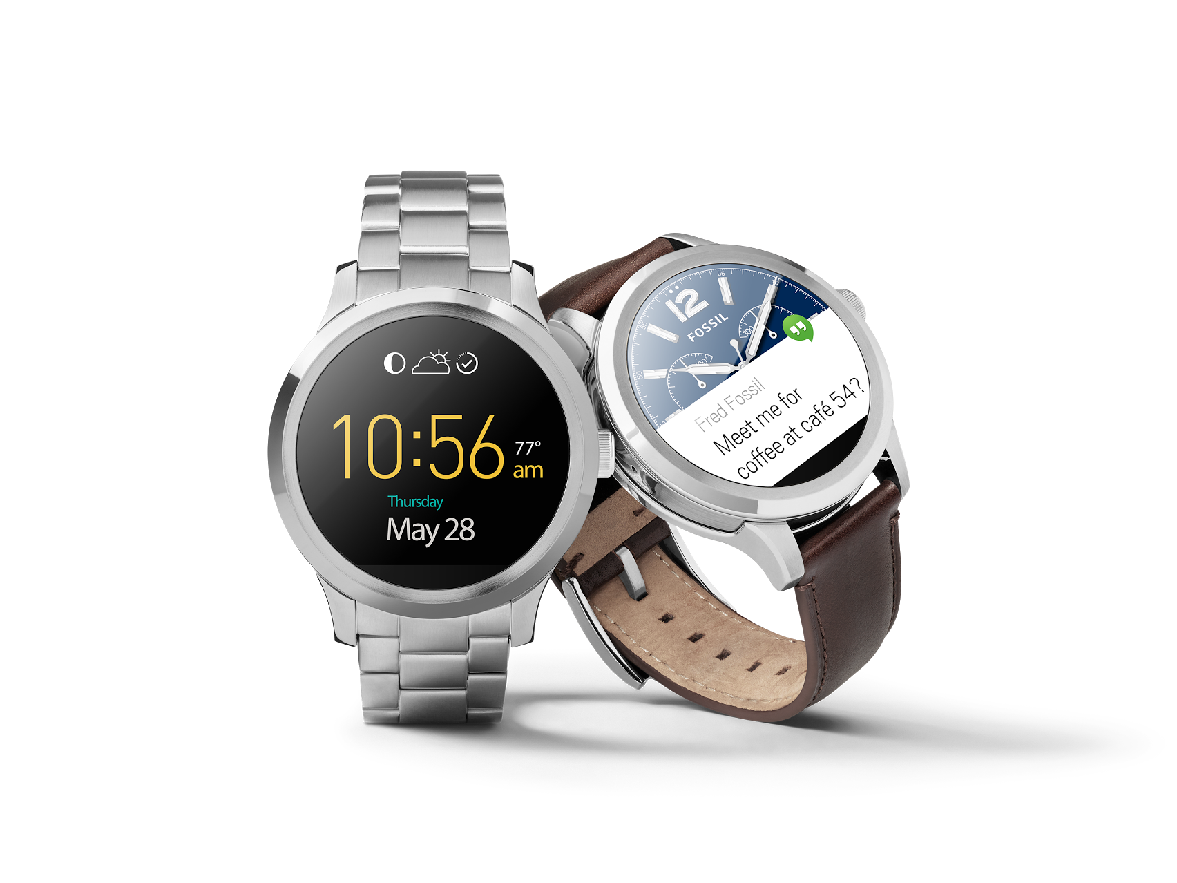 Fossil Q Founder Android Wear Watch Can Now be Purchased on the Google Play Store