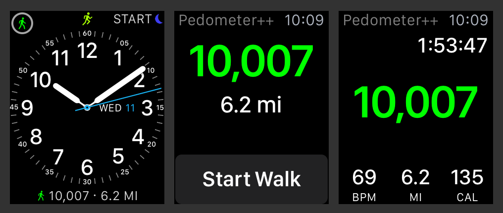 Pedometer++ Now Lets You Track Your Step On Your Apple Watch