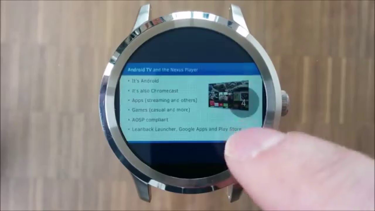 Someone Made A Documents Viewer For Android Wear