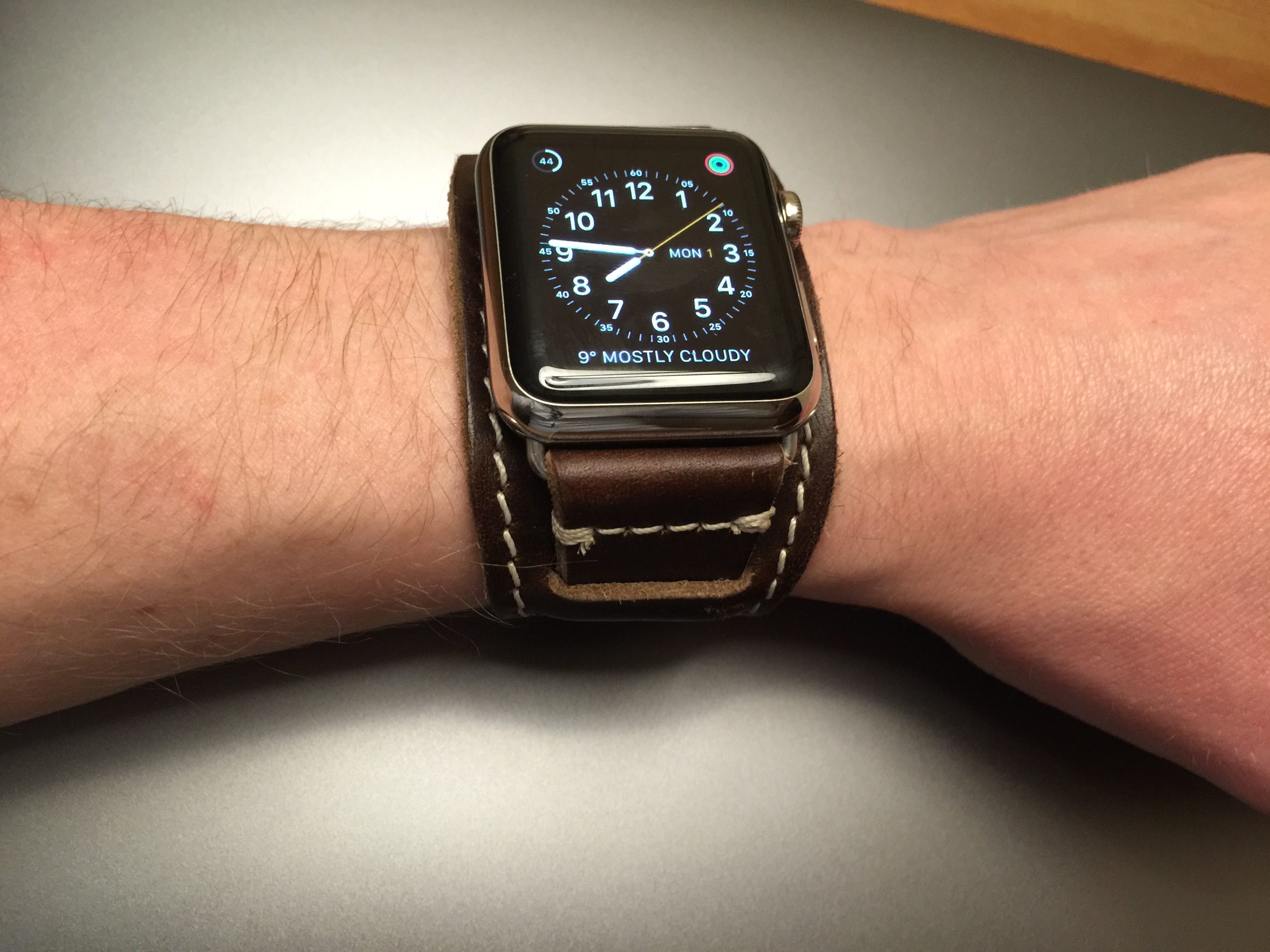 Pad and Quill's Lowry Cuff has become my new favorite Apple Watch band