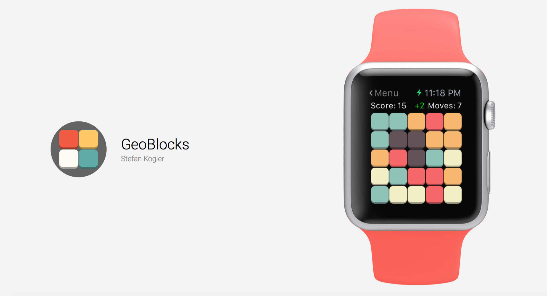 GeoBlocks Is a Simple, Appealing Game on the Apple Watch