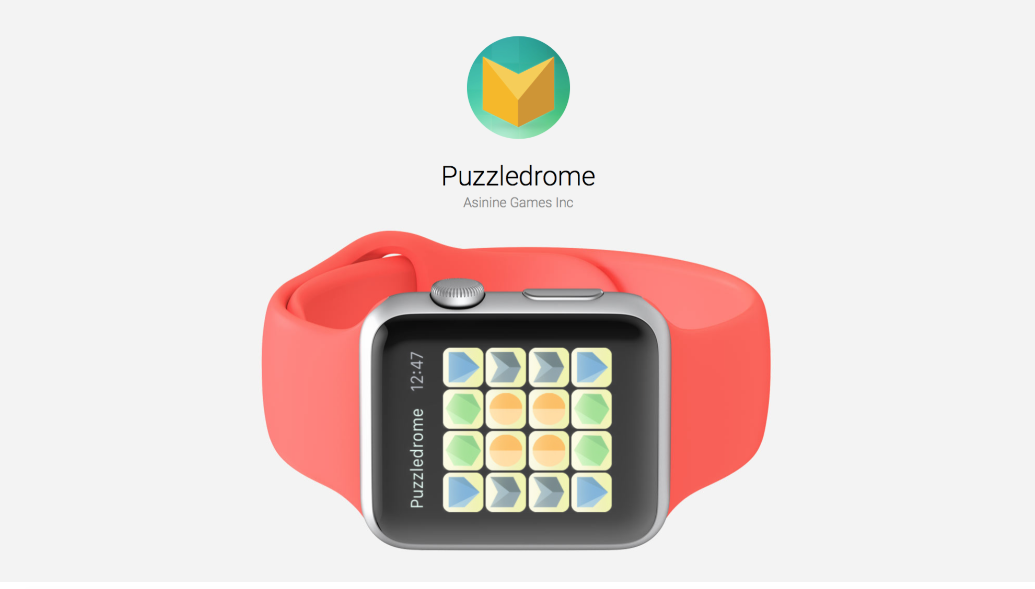 Puzzledrome is a Palindromic Apple Watch Puzzle