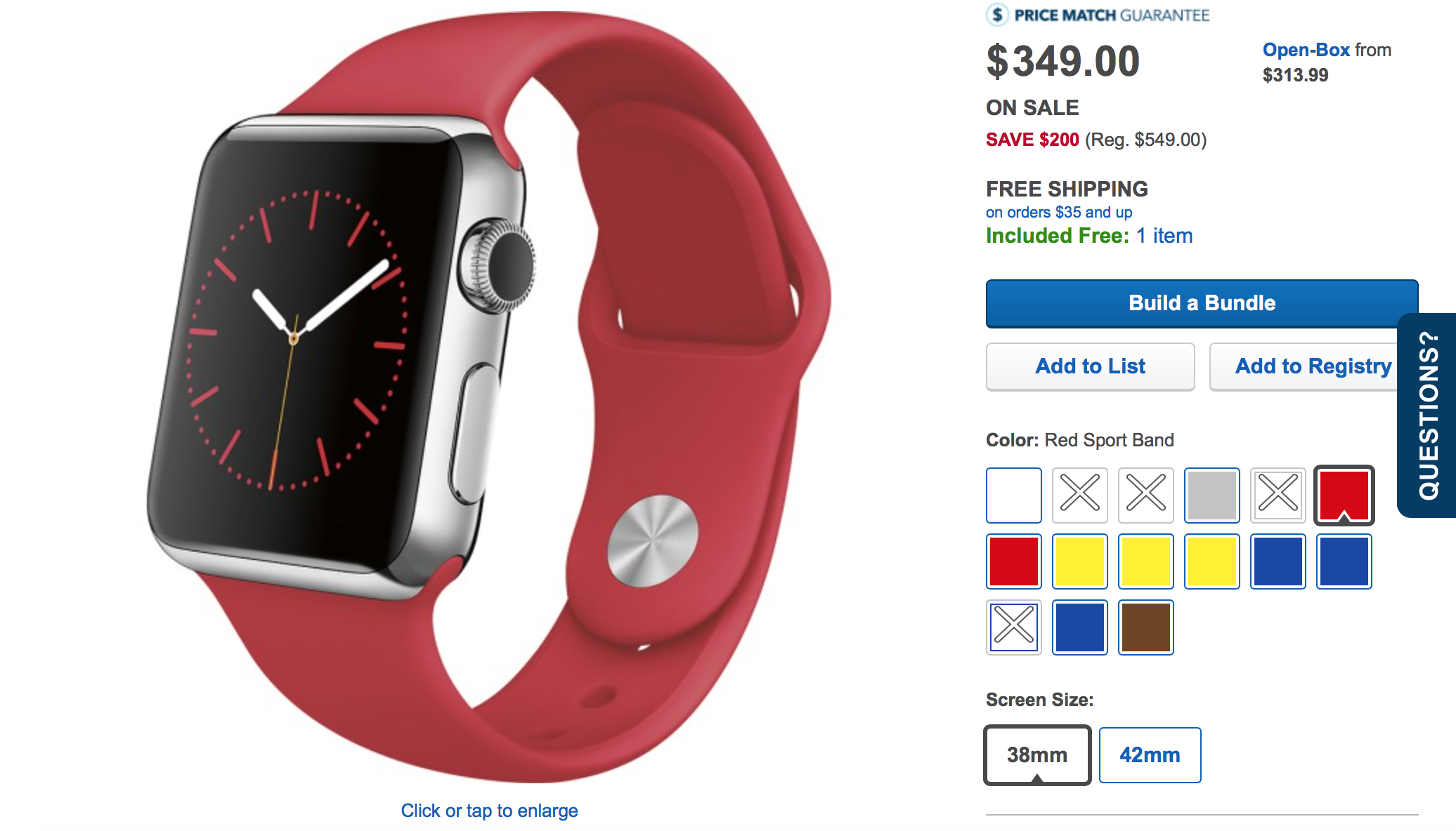 Get a Stainless Steel Apple Watch on Sale for $349