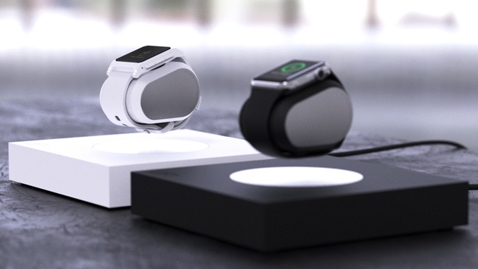 LIFT is an Anti-Gravity Levitating Smartwatch Charger