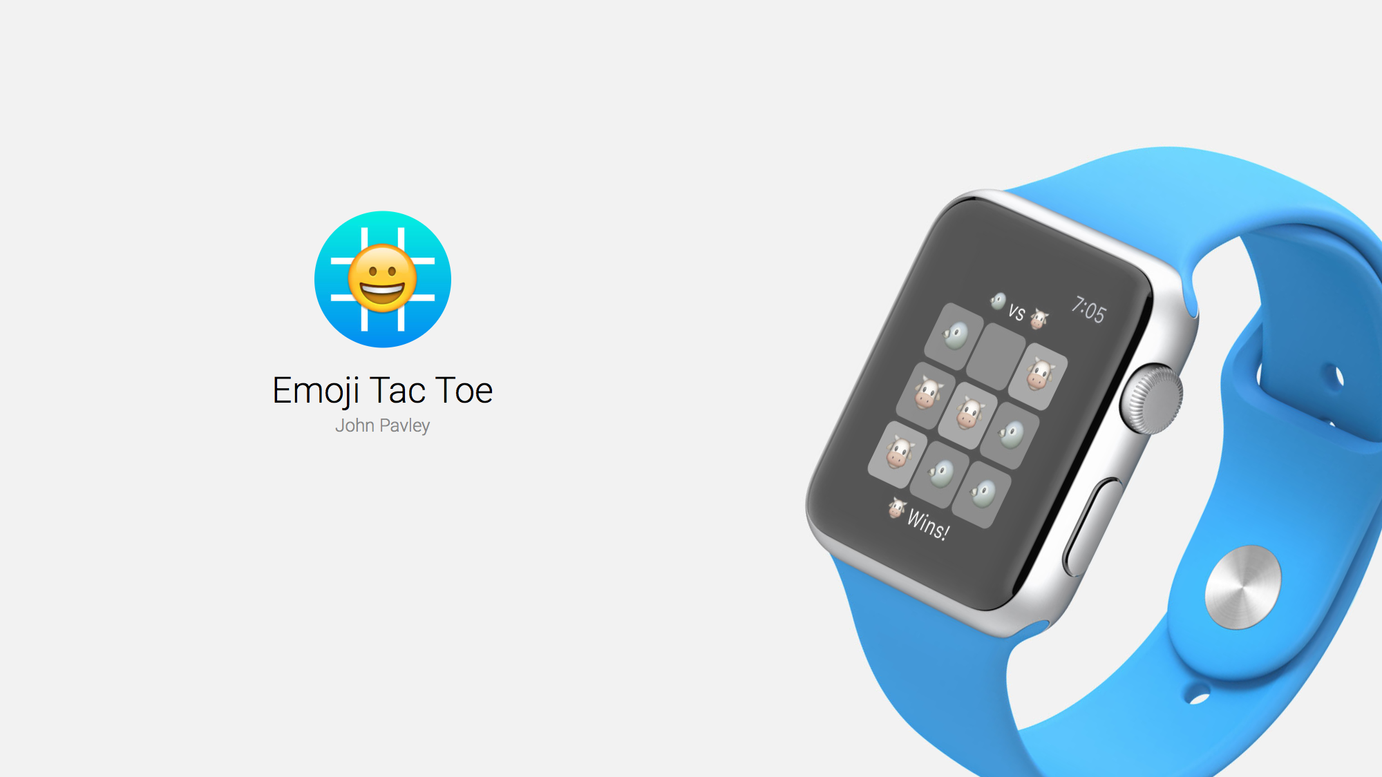 Emoji Tac Toe is a Quick Fix Game on the Apple Watch