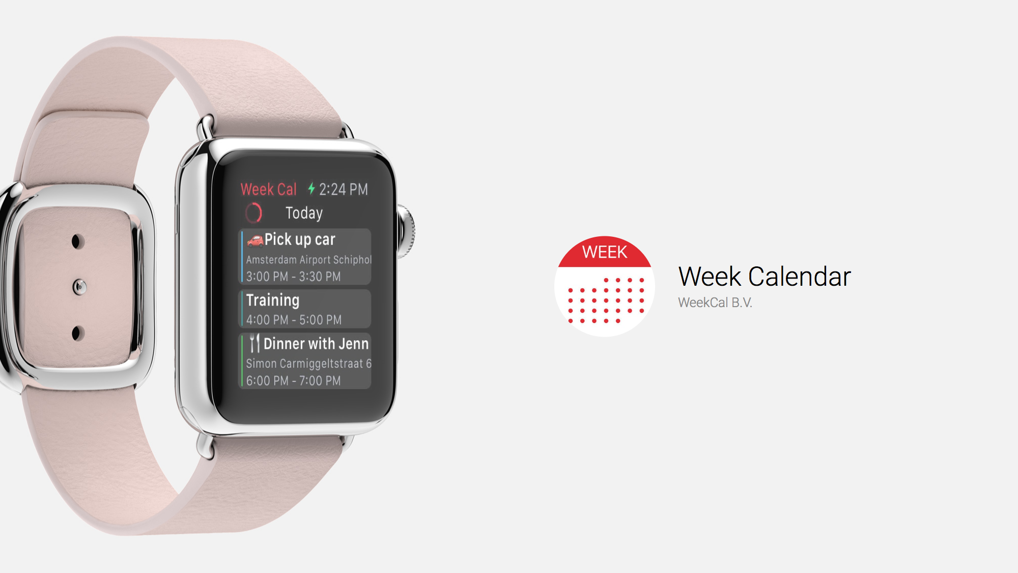 Week Calendar Offers More Features Than Stock Calendar App