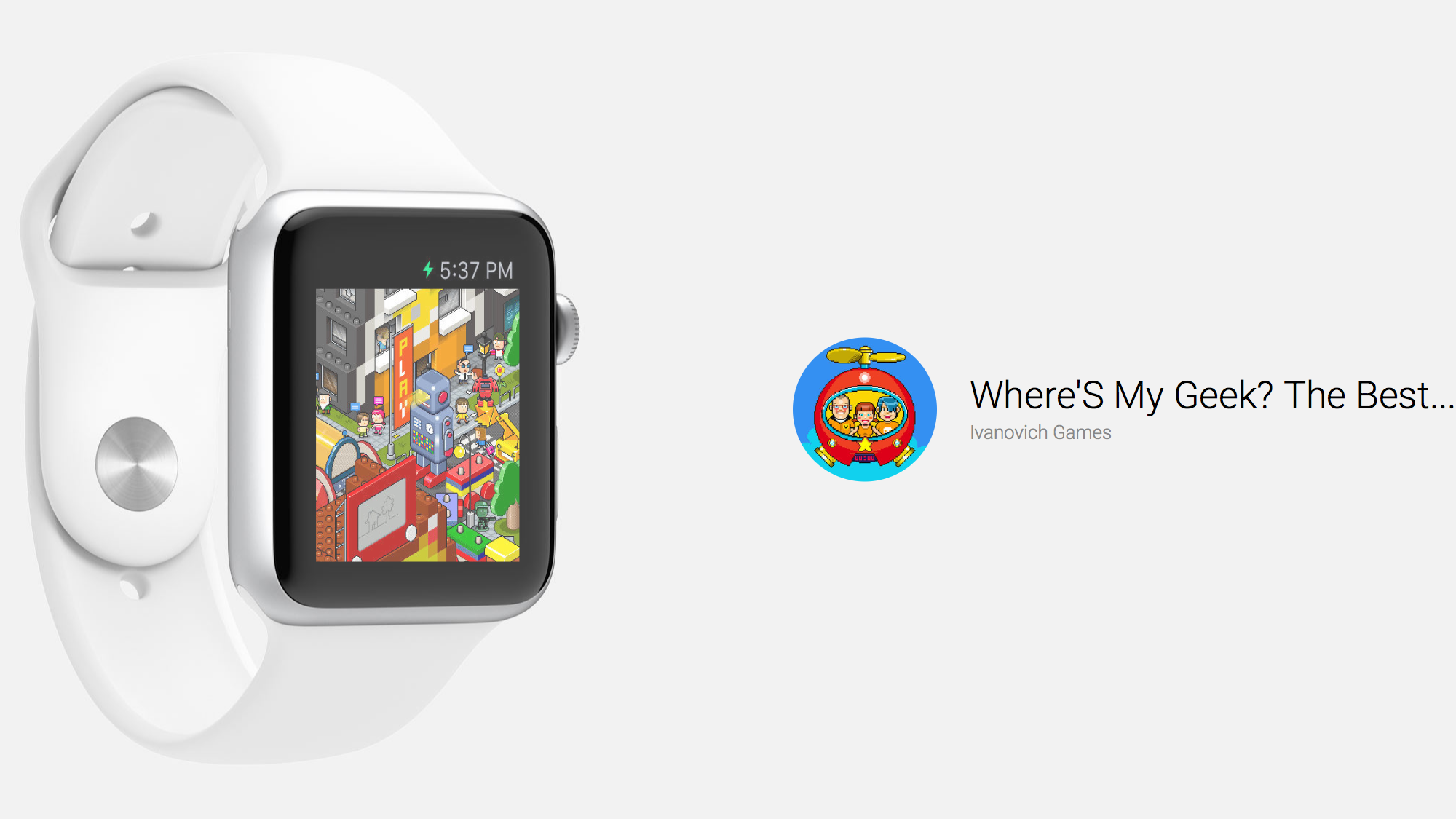 Where's My Geek? Hidden Object Game on Apple Watch