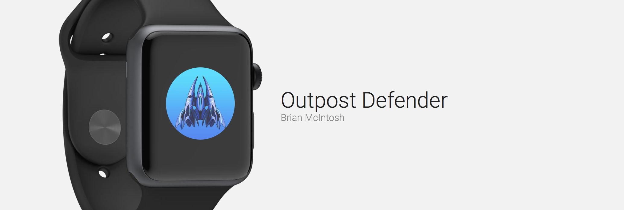 Outpost Defender is an Arcade Style Game for Apple Watch