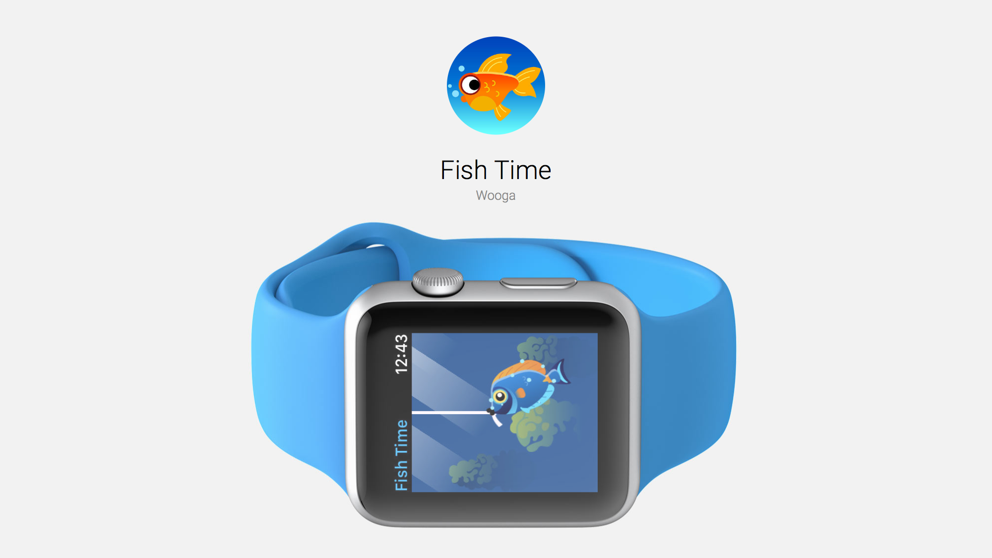 Fish Time is a Fishing Simulation Game for Apple Watch
