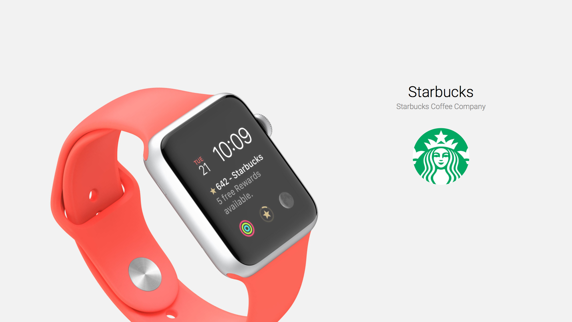 Starbucks App Update Includes Useful Complications