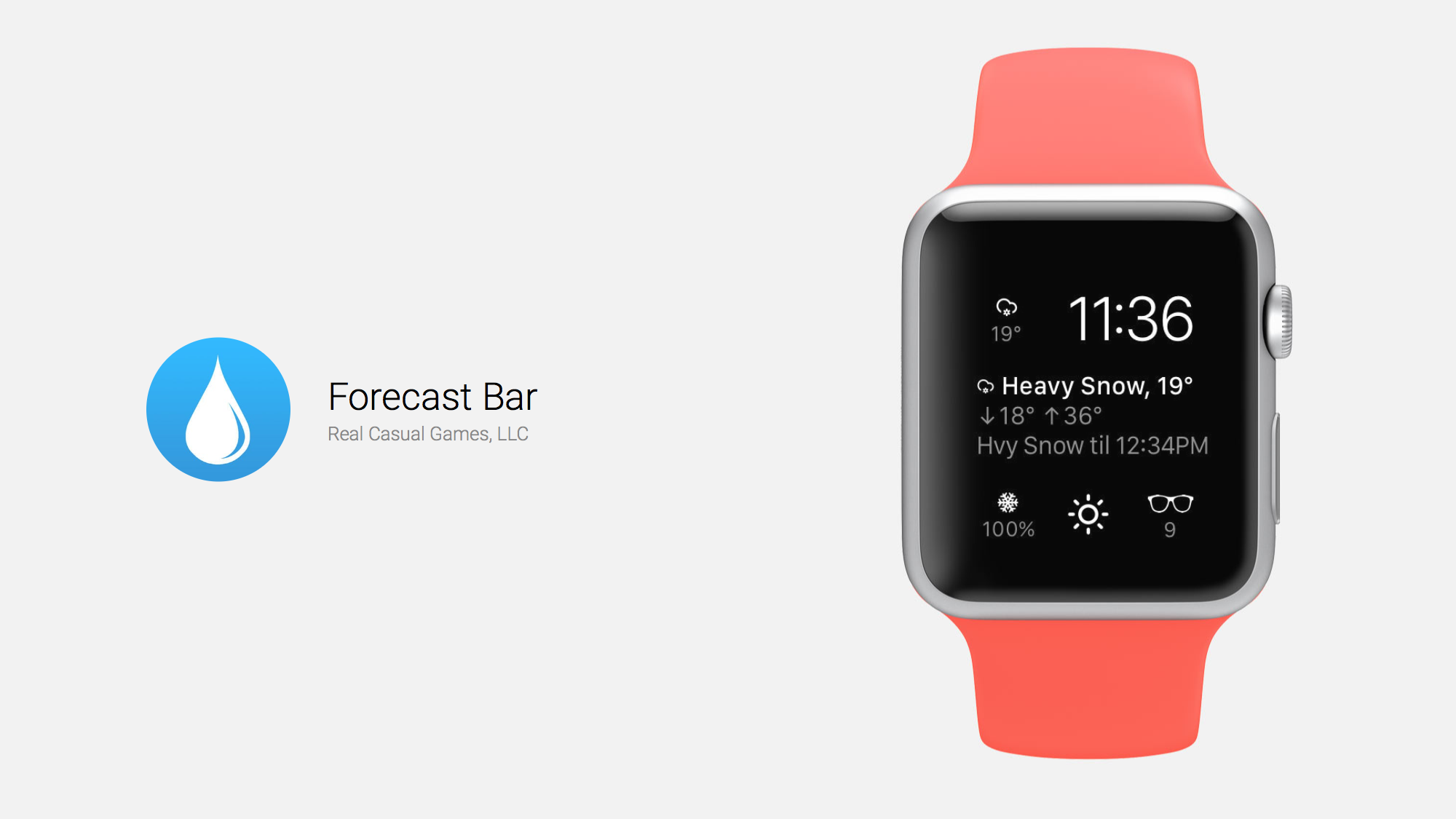 Forecast Bar is a Fantastic Weather App for Apple Watch