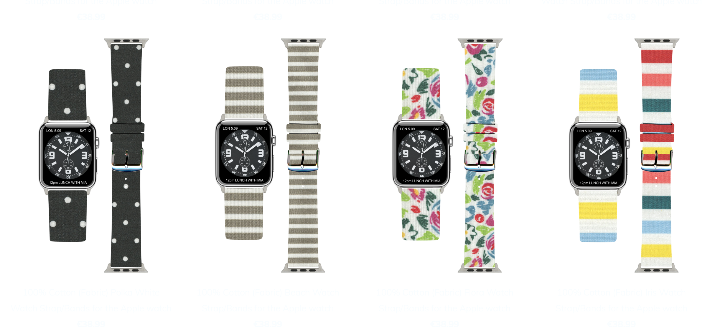 Fabricovers Apple Watch Bands Offer Unique Looks