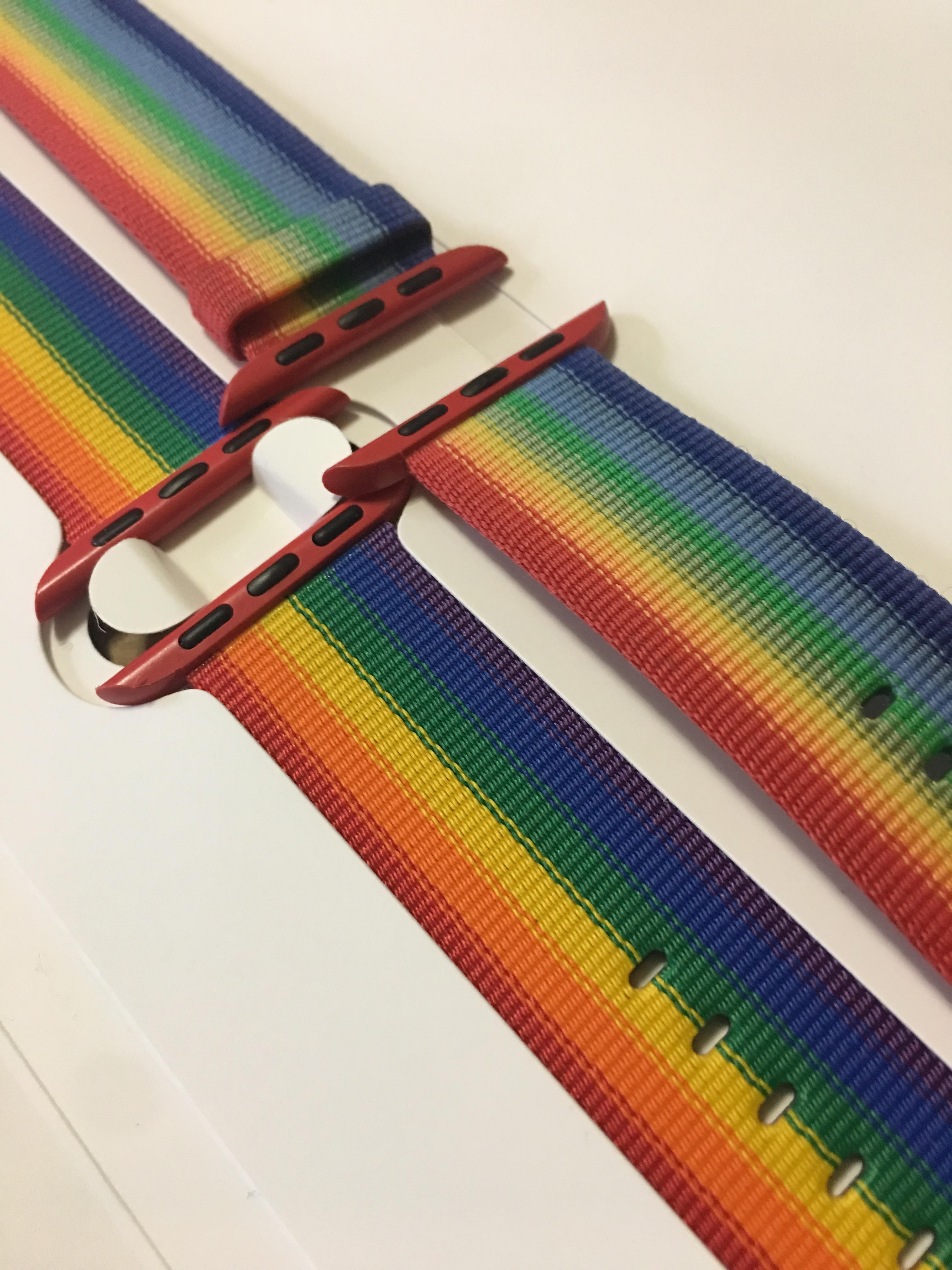 Apple's 2017 Pride Woven Nylon Band Differs From Original