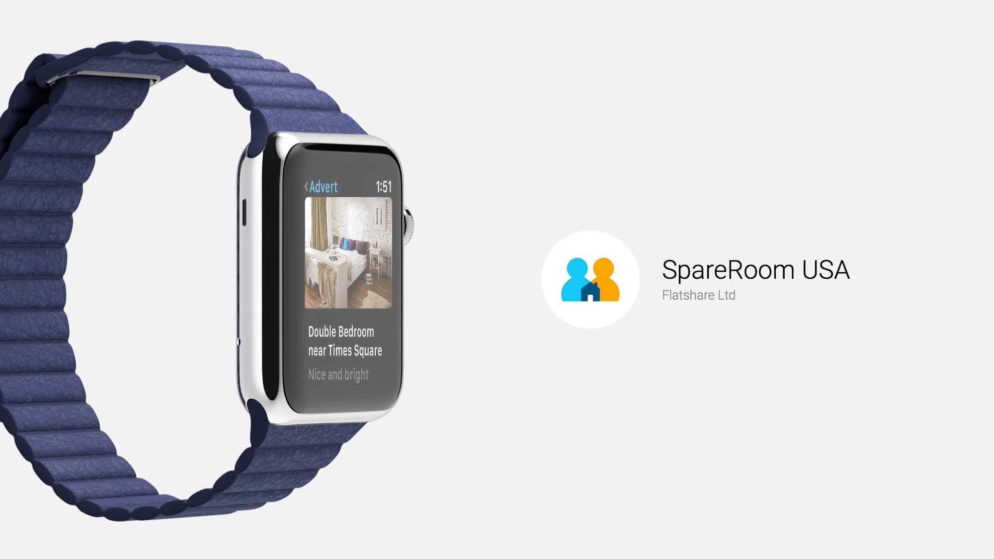 Find a Roommate on Apple Watch With SpareRoom USA